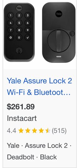 Yale Assure Lock 2