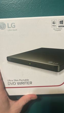 LG ultra slim portable DVD writer