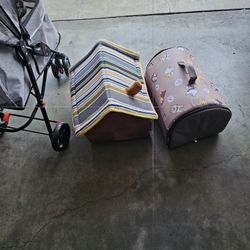 Dog Bed With Dog Stroller