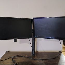 Computer Monitors And Stand 