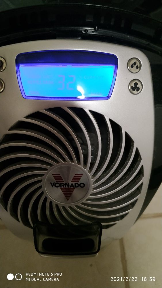 Vornado ultra 1 ultrasonic humidifier