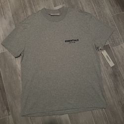 Essentials Fear Of God Oatmeal T Shirt Size Small