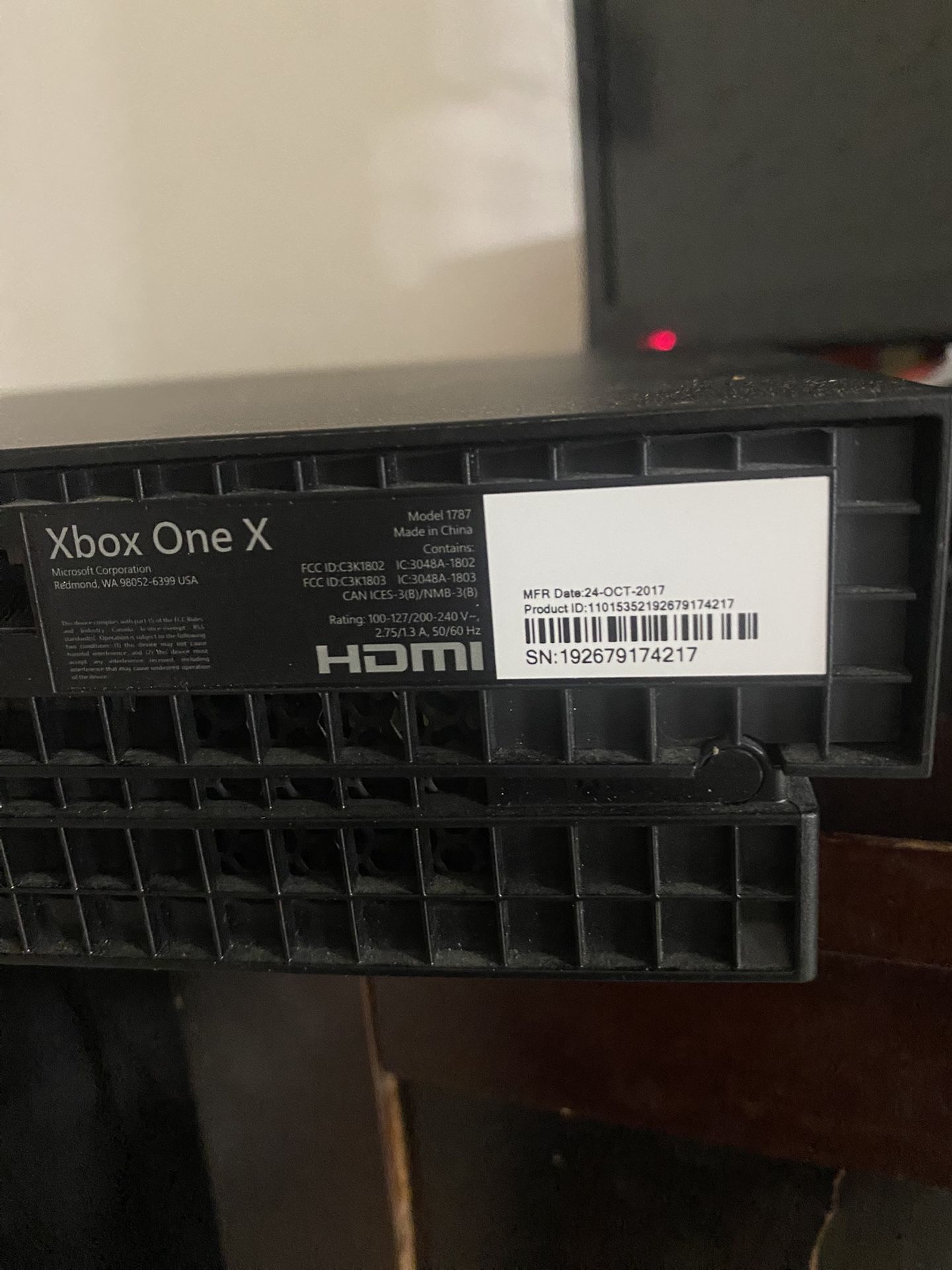 Xbox One X