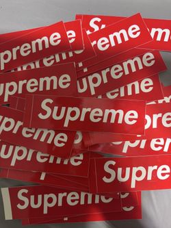 Supreme sticker