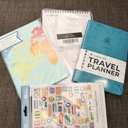 Travel Planner and journals set