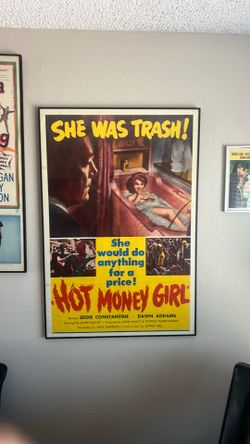 Set of 7 Vintage movie posters. 300.00