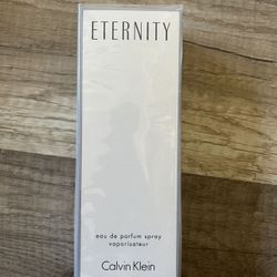 Eternity Fragrance By Kalvin Klein 3.4 FL