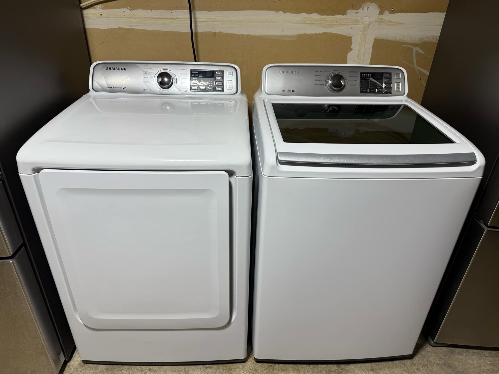Washer And Electric Dryer