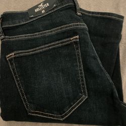 Hollister Men’s Dark Blue Skinny Jeans W28 L32 New With Tags