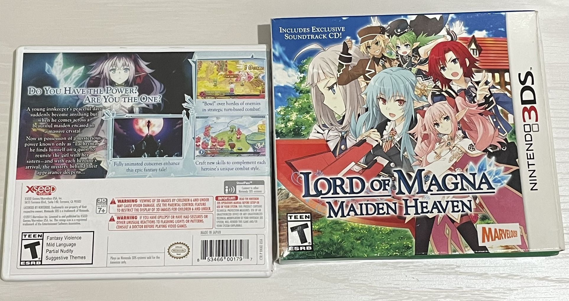 Lord of Magna Maiden Heaven for Nintendo 3DS