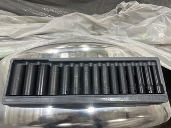 Deep impact socket set.