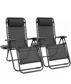 ❤️🔥 T) Zero Gravity Chairs – Set of 2