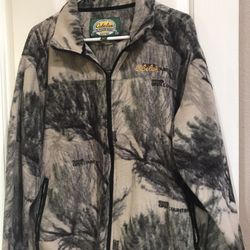 Cabelas Camouflage Fleece Jacket