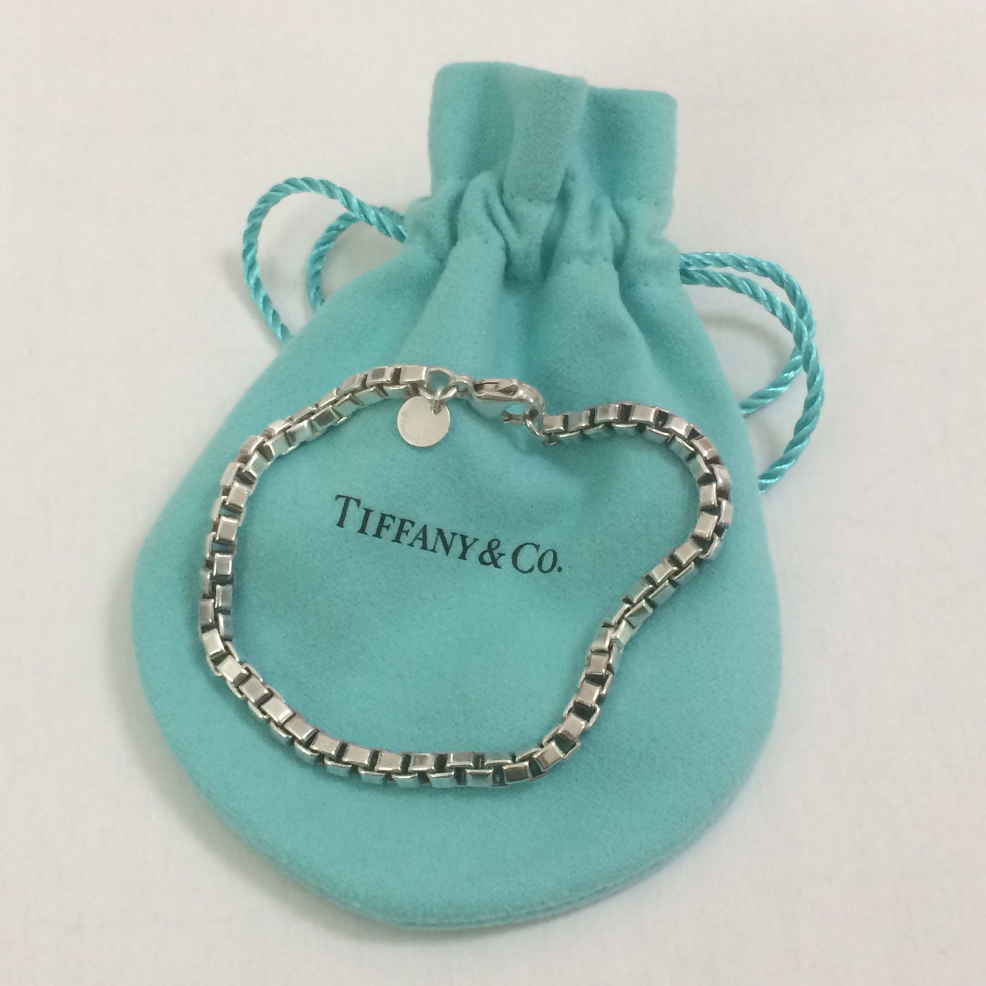 Tiffany & Co Venetian box link bracelet