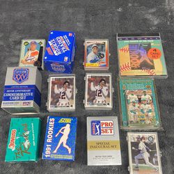 Sports Card Sets!  Price Is For All Pictured! 