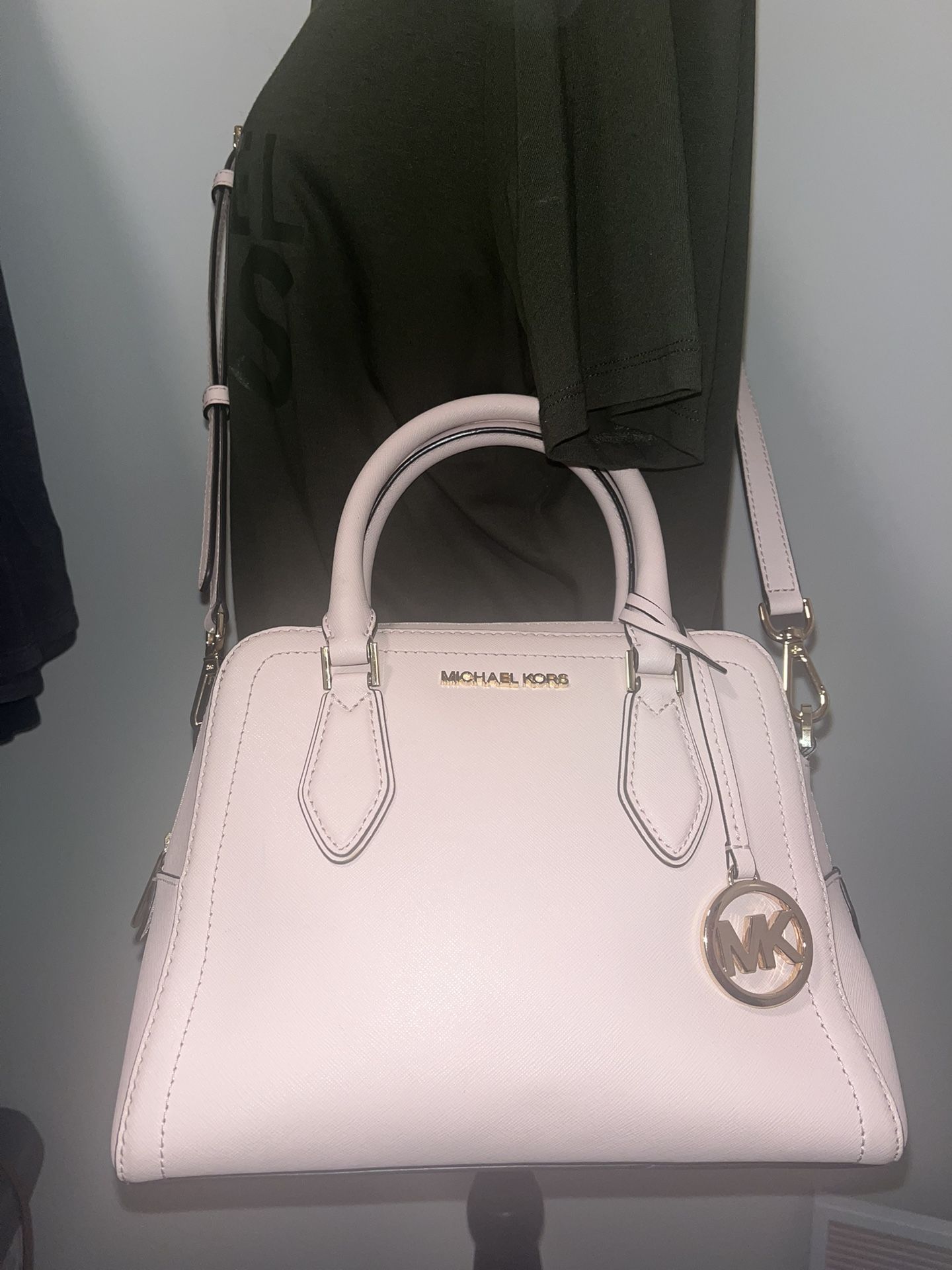 Michael Kors Ayden In Pink Crossbody