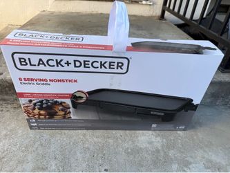 Black and Decker electric griddle