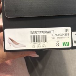 New White Pump - Naturalizer 