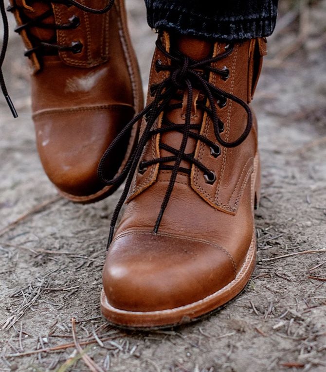 Mikoleón Heritage Women's Leather Boots, Brown