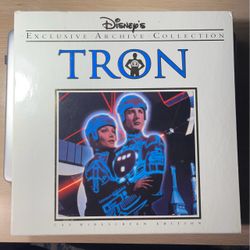 Disney's Tron Exclusive Archive Collection CAV Widescreen Edition Laserdisc Set
