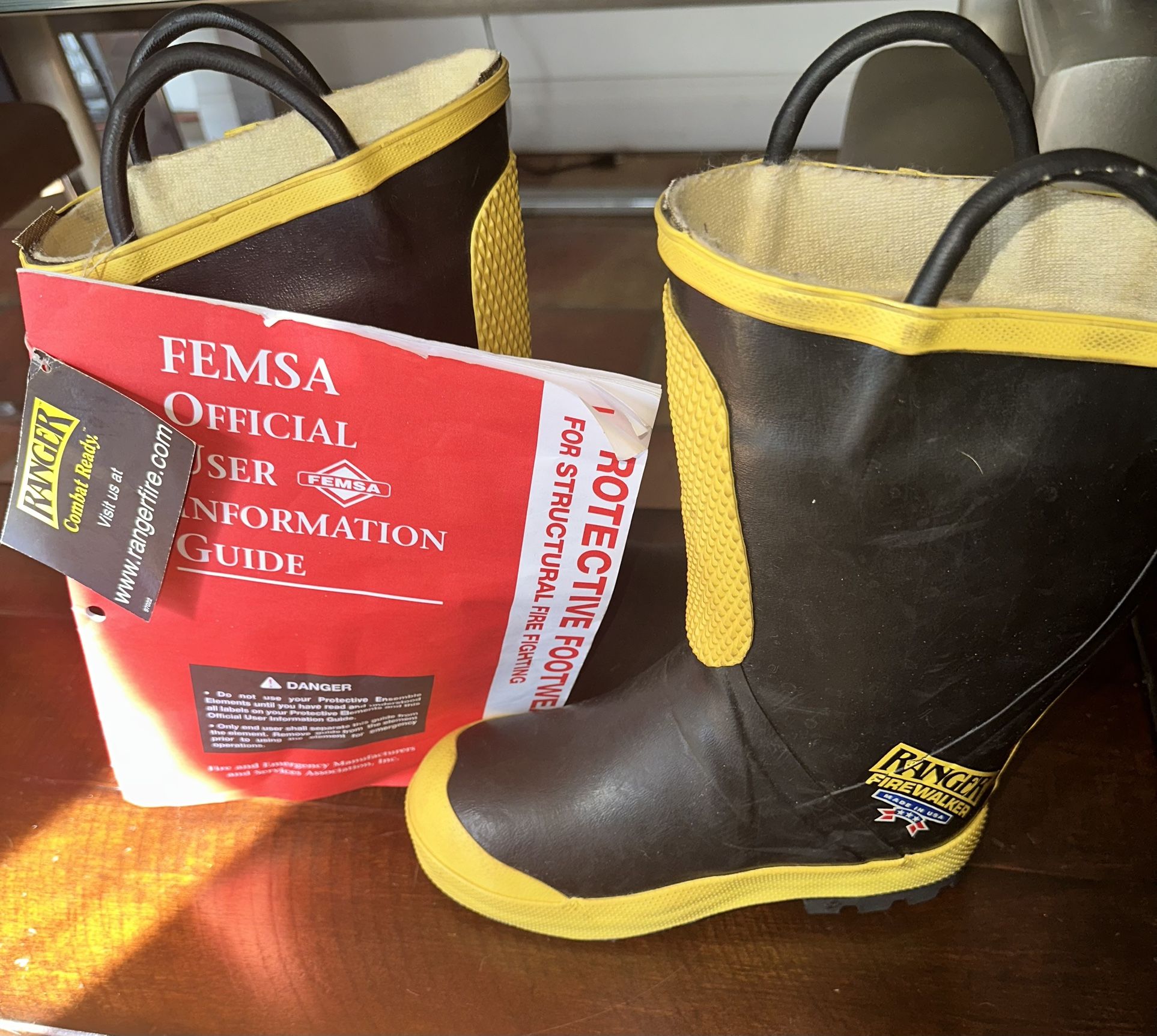 Ranger Firewalker Series Insulated Rubber Boots,