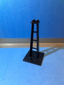 Lego piece 2681 support stanchion 6x6x10 black space airport 6(contact info removed)