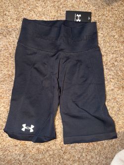 Under Armour 1379151-1-XS Women's UA Train Seamless Shorts Black XS