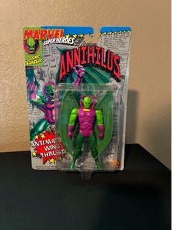 1992 Toy Biz, Marvel Annihilus, Matter Wing Thrust Cosmic Defenders.