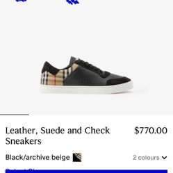 Burberry shoes