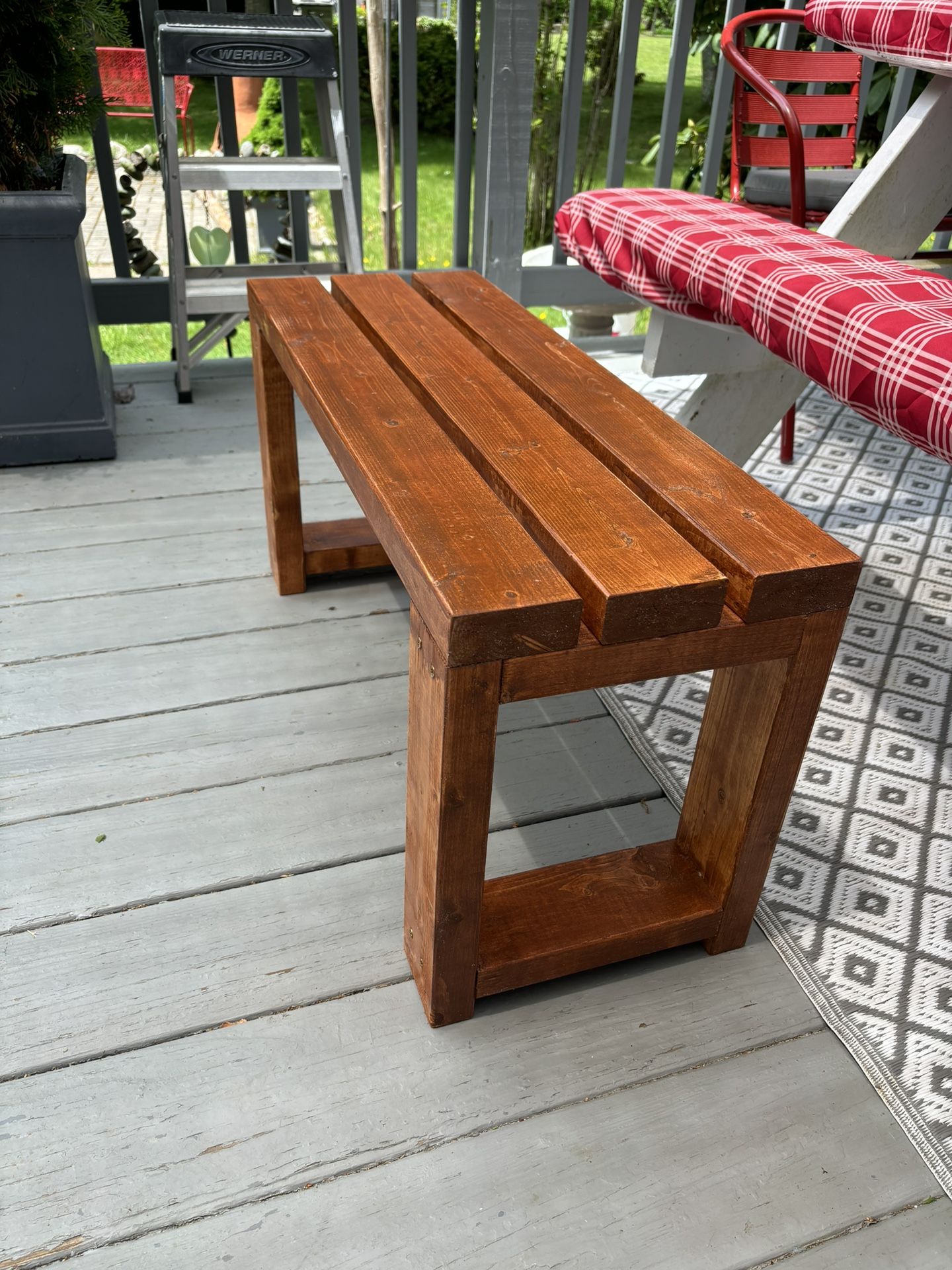 Indoor/Outdoor Shoe Bench