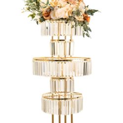 Bigsee 5 Tier Wedding Centerpiece Crystal PRICE IS FIRM!!