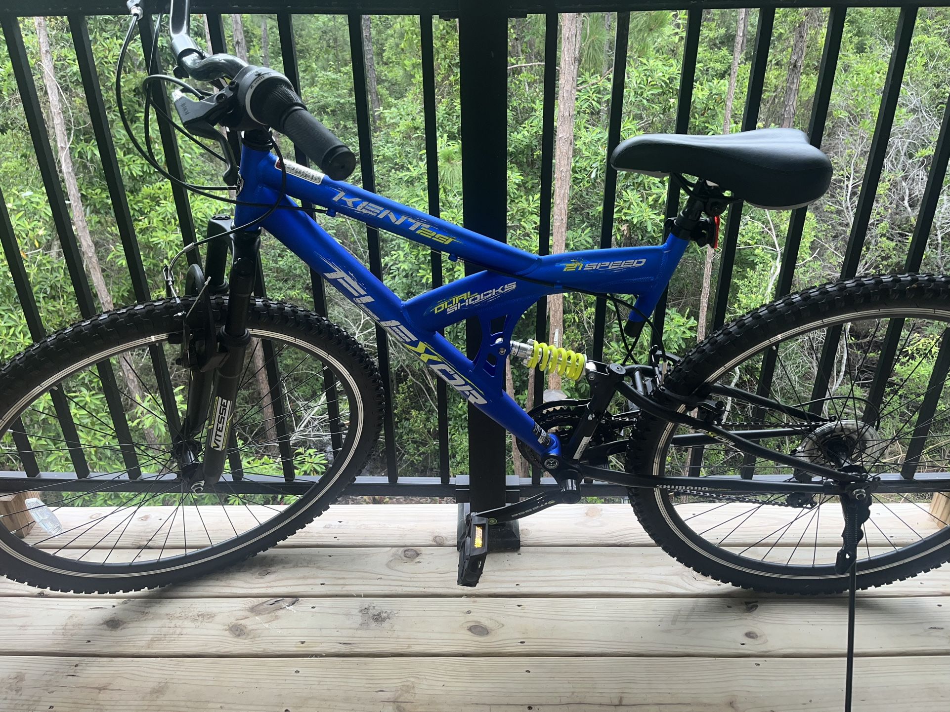 Kent Men's Flexor Dual Suspension Mountain Bike 29”