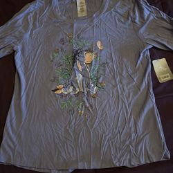 Disney Eeyore Pajama Set Size Medium Brand New With Tags