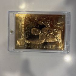 🔥 Rare 1995 Nolan Ryan 24KT Gold Commemorative Card – “Strikeout King 5,714” Edition! 🔥