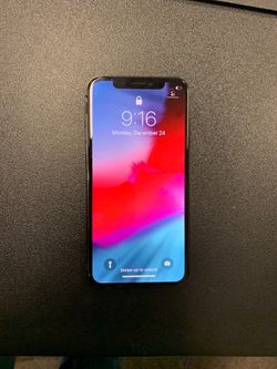 IPHONE X 64 GB BLACK UNLOCKED ANY CARRIER