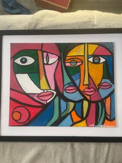 Painting original artwork Acrylic on canvas