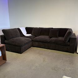 💥 NEW🍫Modular Cloud Sofá Chaise 4 Seat Sectional Couch For Cozy Living Room — WAREHOUSE BOUTIQUE SALE