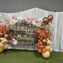 Balloon Backdrop Decoration