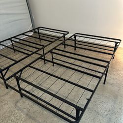 2 Foldable Twin Bedframes