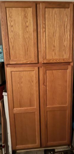 SOLID WOOD Cabinet, Excellent Condition!