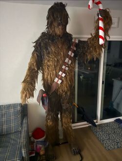 7.5 FT Animatronic Chewbacca Christmas Halloween Decoration