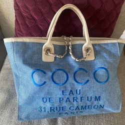 Tote / Handbag /denim tote / Purse / CC Tote