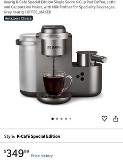 Keurig K-Cafe Special Edition
