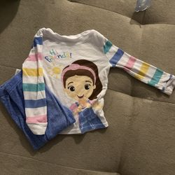Toddler Girl Dress/Miss Rachel pajamas
