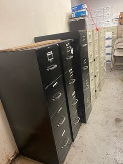 Filling cabinets
