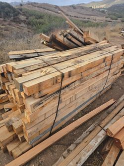 Oak and pine 4x4x8 dannege