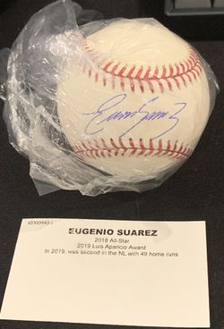 Eugenio Suarez Signed Baseball 