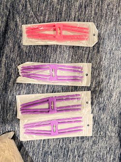 Plastic Hair Claw Clips Set of 4