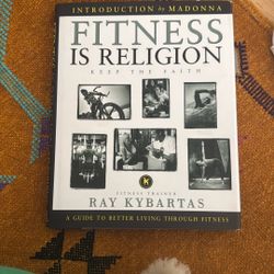 Madonna Trainer’s Fitness Book/ Rare