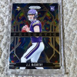 Prismatic JJ McCarthy Rookie 